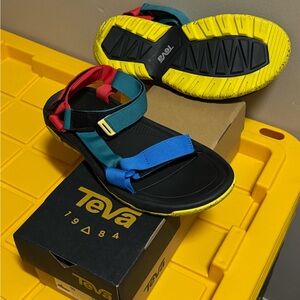 Men’s Teva sandals.